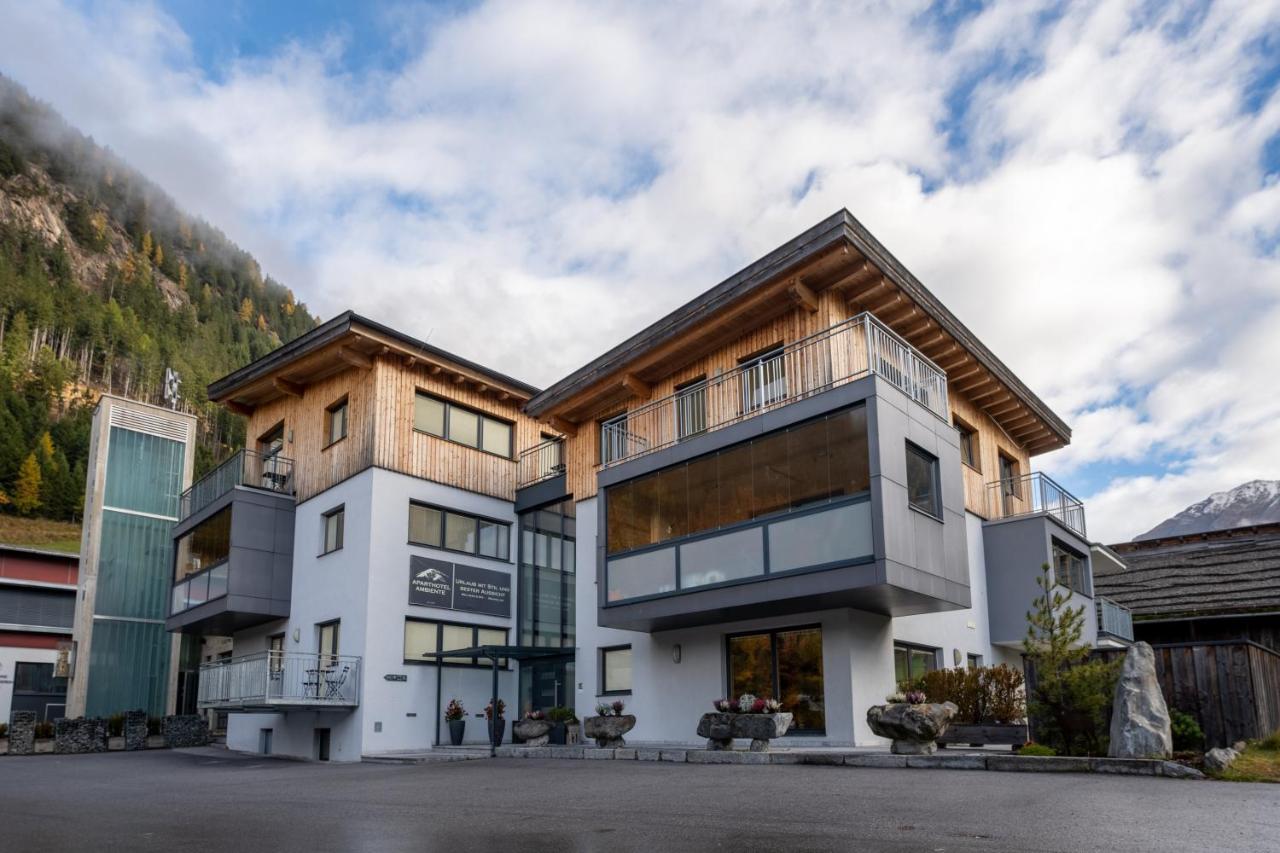 Aparthotel Ambiente Umhausen Bagian luar foto